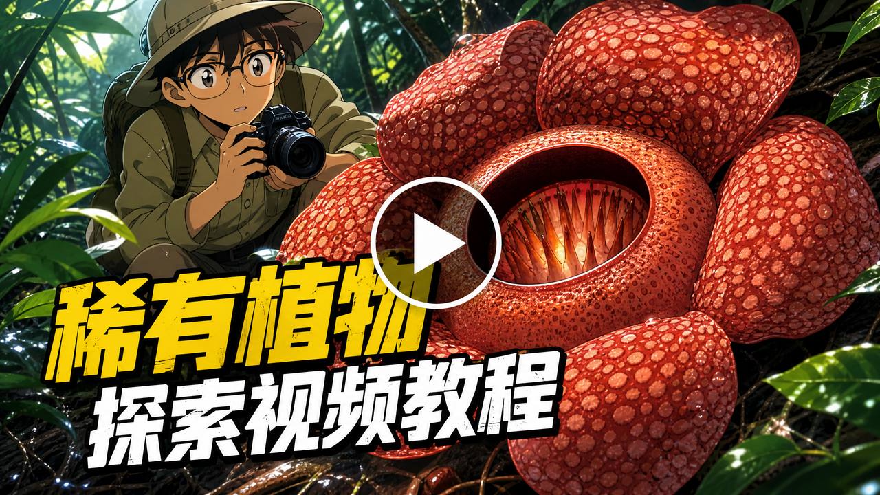 探花稀有植物探索视频教程